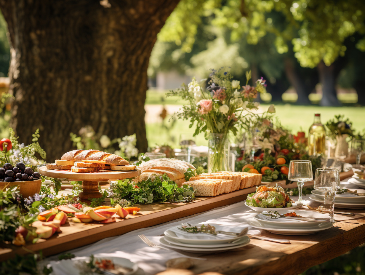 buffet champêtre