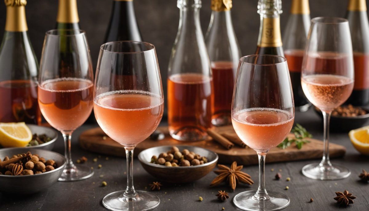 Vos questions sur les champagnes rosés épicés